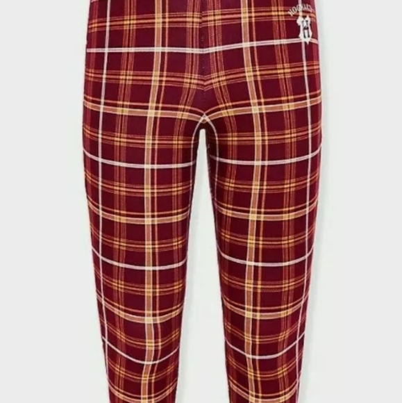 Harry Potter Hogwarts red plaid leggings - Picture 2 of 5